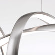 Lustra moderna argintie LED 36W/1800lm/3000K, Circus HL 6-1663 Satin Orion